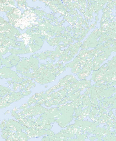 Natural Resources Canada Moody Lake, NT (086F13 Toporama) digital map
