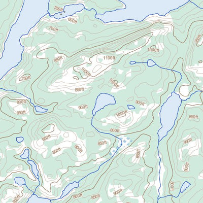 Natural Resources Canada Moody Lake, NT (086F13 Toporama) digital map