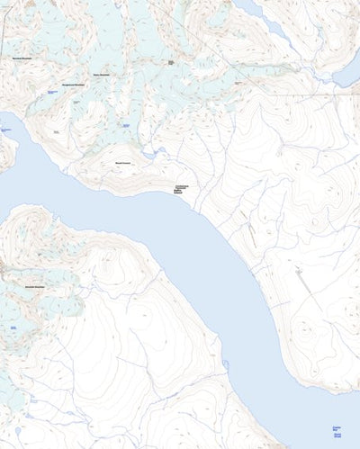 Natural Resources Canada Moonshine Ridge, NU (016K12 Toporama) digital map