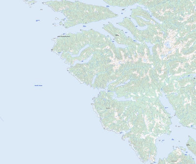 Natural Resources Canada Moore Channel, BC (103C16 Toporama) digital map