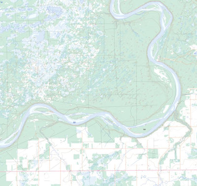 Natural Resources Canada Moose Island, AB (084K02 Toporama) digital map