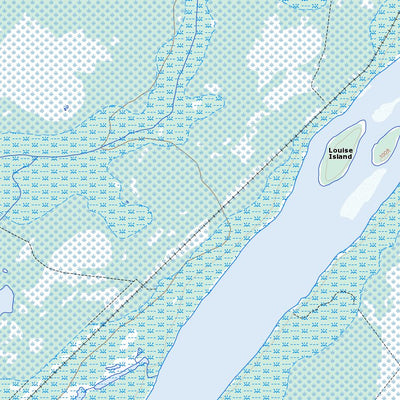 Natural Resources Canada Moose River (042I14 Toporama) digital map