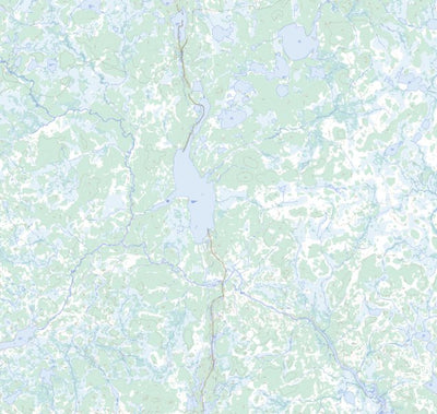 Natural Resources Canada Morand Lake, MB (064J04 Toporama) digital map