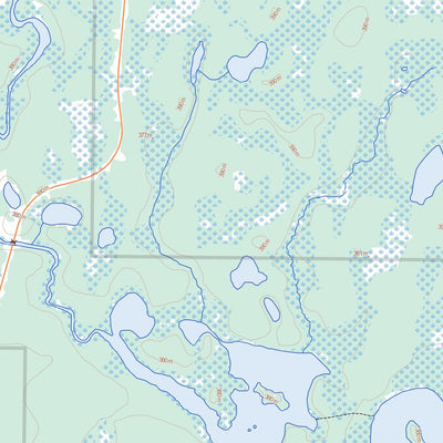 Natural Resources Canada Morin Lake, SK (073P04 Toporama) digital map