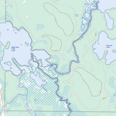 Natural Resources Canada Morin Lake, SK (073P04 Toporama) digital map