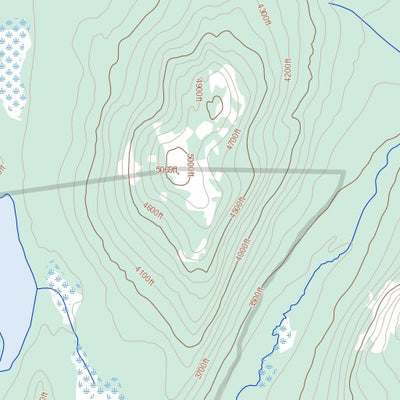 Natural Resources Canada Morley Lake, BC (105C01 Toporama) digital map
