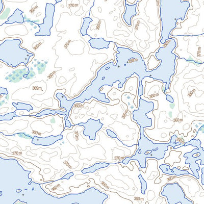 Natural Resources Canada Morose Lake, NT (085I15 Toporama) digital map