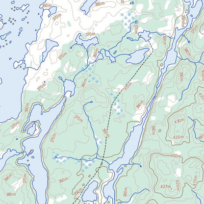 Natural Resources Canada Morose Lake, NT (085I15 Toporama) digital map