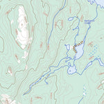 Natural Resources Canada Morris Lake, YT (105B05 Toporama) digital map