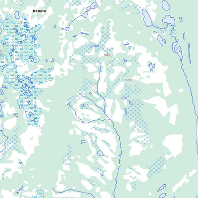 Natural Resources Canada Moshikopaw Lake, ON (043L05 Toporama) digital map