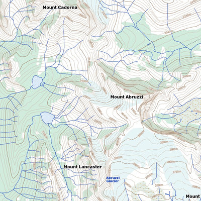 Natural Resources Canada Mount Abruzzi, BC (082J06 Toporama) digital map