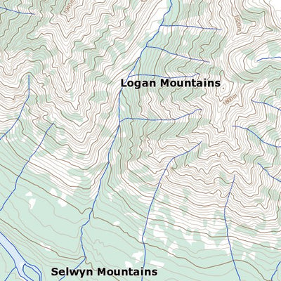 Natural Resources Canada Mount Appler, NT (105I08 Toporama) digital map