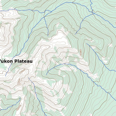 Natural Resources Canada Mount Armstrong, YT (105N03 Toporama) digital map