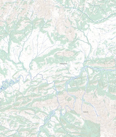 Natural Resources Canada Mount Bouvette, YT (116G07 Toporama) digital map