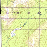 Natural Resources Canada Mount Bryde West, BC (105C03_W CanMatrix) digital map