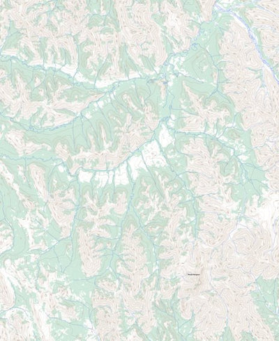 Natural Resources Canada Mount Burgess, YT (116J04 Toporama) digital map