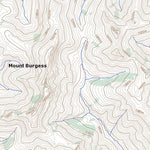 Natural Resources Canada Mount Burgess, YT (116J04 Toporama) digital map
