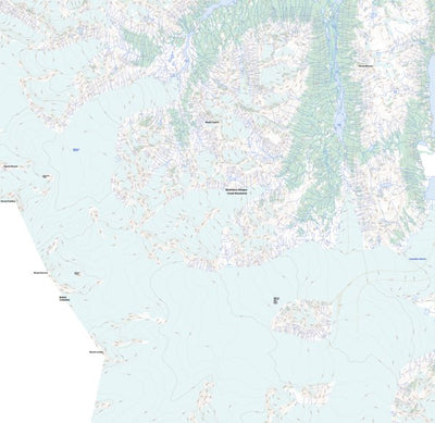 Natural Resources Canada Mount Caplice, BC (104M01 Toporama) digital map