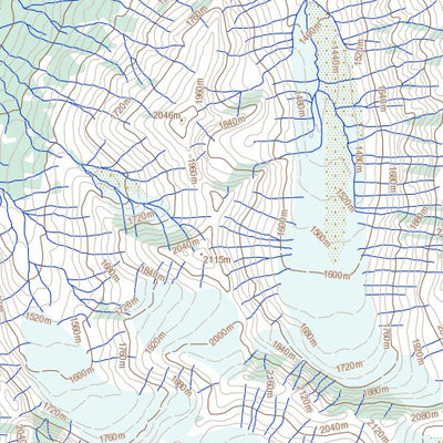 Natural Resources Canada Mount Caplice, BC (104M01 Toporama) digital map