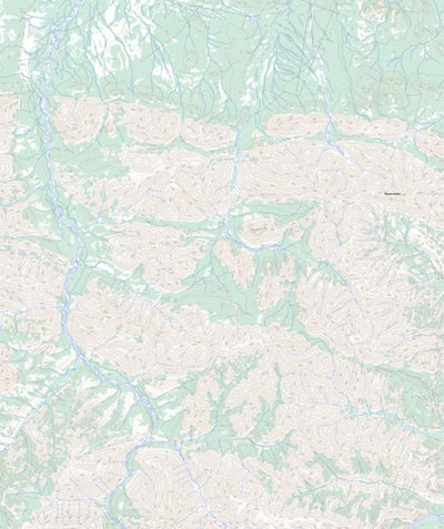 Natural Resources Canada Mount Carter, YT (116H11 Toporama) digital map