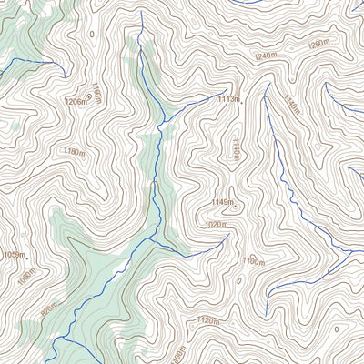 Natural Resources Canada Mount Carter, YT (116H11 Toporama) digital map