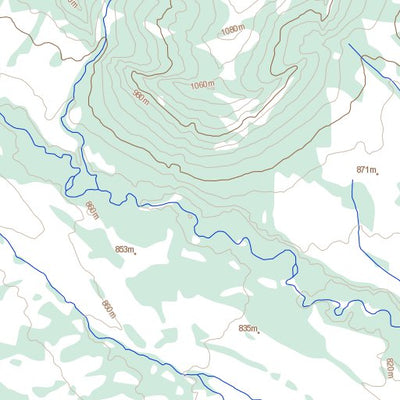 Natural Resources Canada Mount Chief Isaac, YT (116G06 Toporama) digital map