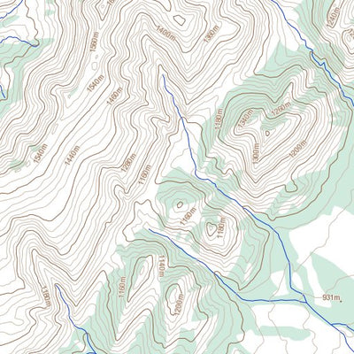 Natural Resources Canada Mount Chief Isaac, YT (116G06 Toporama) digital map