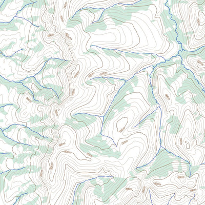 Natural Resources Canada Mount Close, YT (117A07 Toporama) digital map