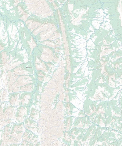 Natural Resources Canada Mount Cluett (116G10 Toporama) digital map