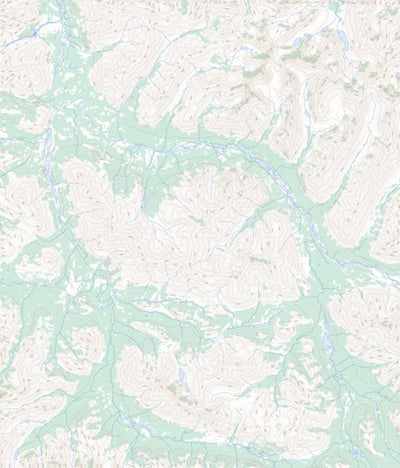 Natural Resources Canada Mount Fitzgerald, YT (106D13 Toporama) digital map