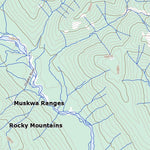 Natural Resources Canada Mount Ford, BC (094F01 Toporama) digital map