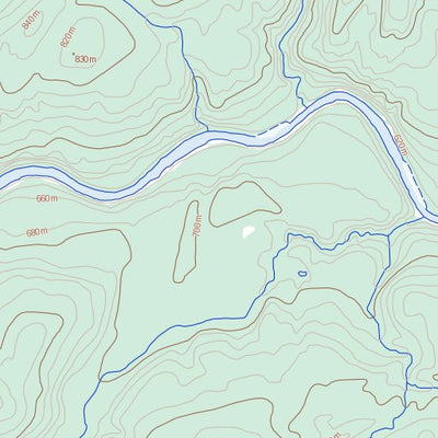 Natural Resources Canada Mount Gilliland, BC (095D03 Toporama) digital map