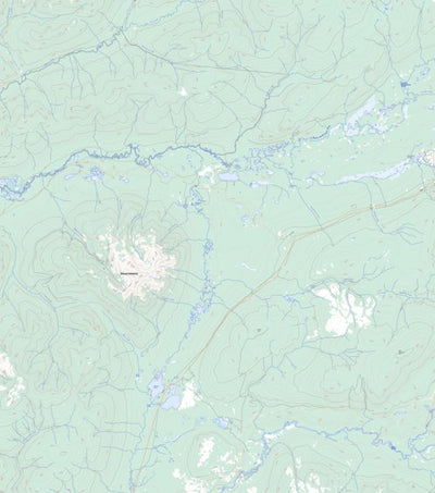 Natural Resources Canada Mount Haldane, YT (105M13 Toporama) digital map