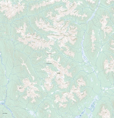 Natural Resources Canada Mount Hogg, YT (105F08 Toporama) digital map