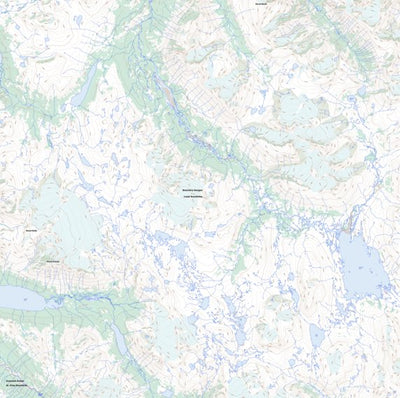 Natural Resources Canada Mount Kelsall, BC (114P16 Toporama) digital map