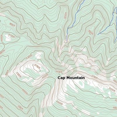 Natural Resources Canada Mount Kindle, NT (095O06 Toporama) digital map