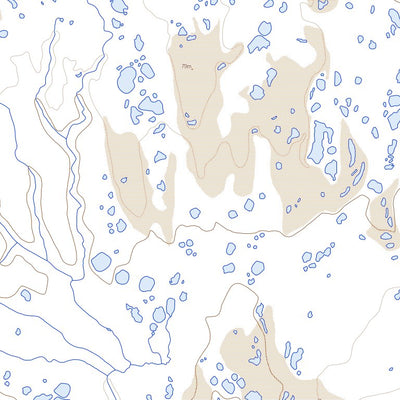 Natural Resources Canada Mount Mactavish, NU (057A01 Toporama) digital map