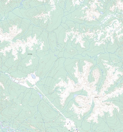 Natural Resources Canada Mount Mye, YT (105K06 Toporama) digital map