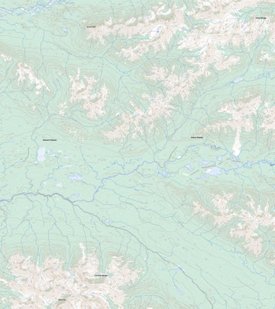 Natural Resources Canada Mount Ortell, YT (105N15 Toporama) digital map