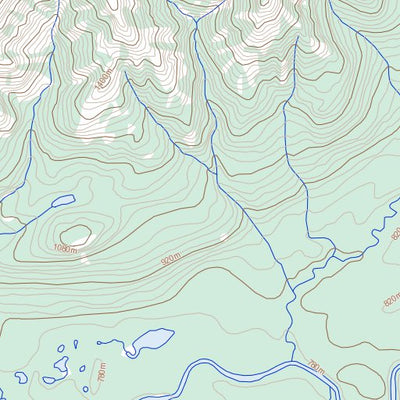 Natural Resources Canada Mount Ortell, YT (105N15 Toporama) digital map