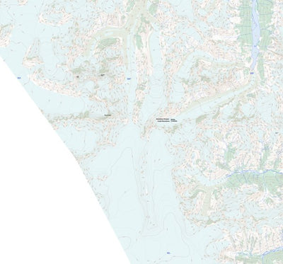 Natural Resources Canada Mount Ratz, BC (104F08 Toporama) digital map