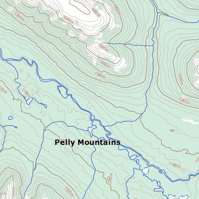 Natural Resources Canada Mount Resistance, YT (105G06 Toporama) digital map
