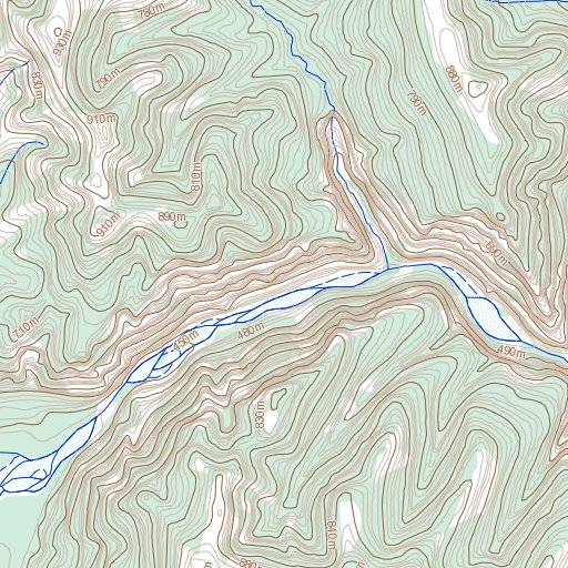 Mount Richards (116I01 Toporama) Map by Natural Resources Canada ...