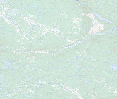 Natural Resources Canada Mount Sawyer, NL (013F14 Toporama) digital map