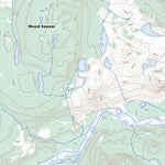 Natural Resources Canada Mount Sawyer, NL (013F14 Toporama) digital map