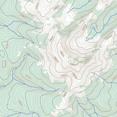 Natural Resources Canada Mount Selous, YT (105K16 Toporama) digital map
