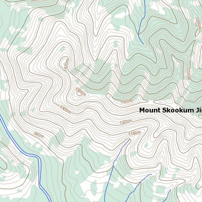 Natural Resources Canada Mount Skookum Jim, YT (116G03 Toporama) digital map