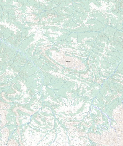 Natural Resources Canada Mount Turner, YT (116H08 Toporama) digital map