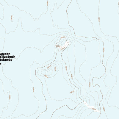 Natural Resources Canada Mount Vanier (340E03 Toporama) digital map