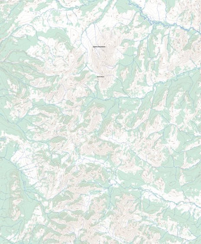 Natural Resources Canada Mount Wann, YT (116F16 Toporama) digital map